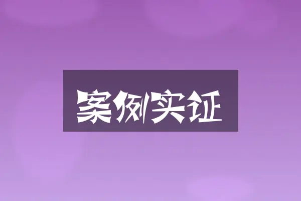案例实证